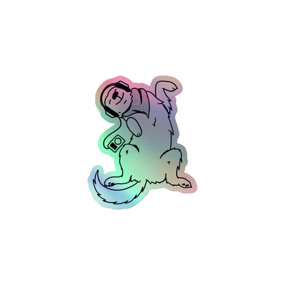 Strong Dog Solo Holographic Sticker