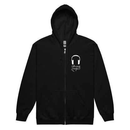 Headphones Zip Hoodie