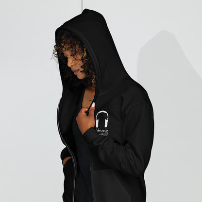 Headphones Zip Hoodie