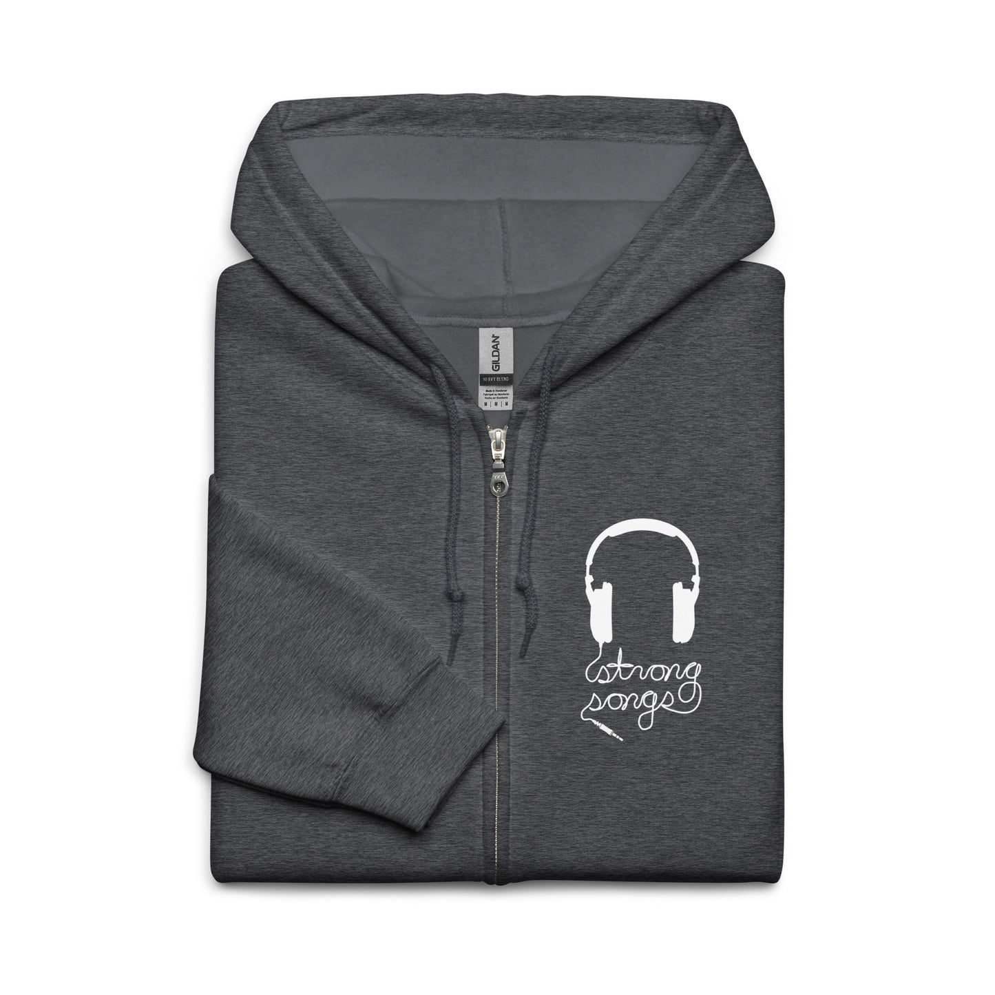 Headphones Zip Hoodie