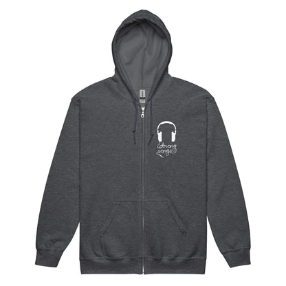 Headphones Zip Hoodie