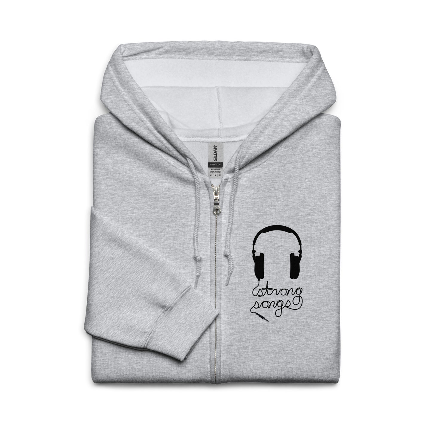 Headphones Zip Hoodie