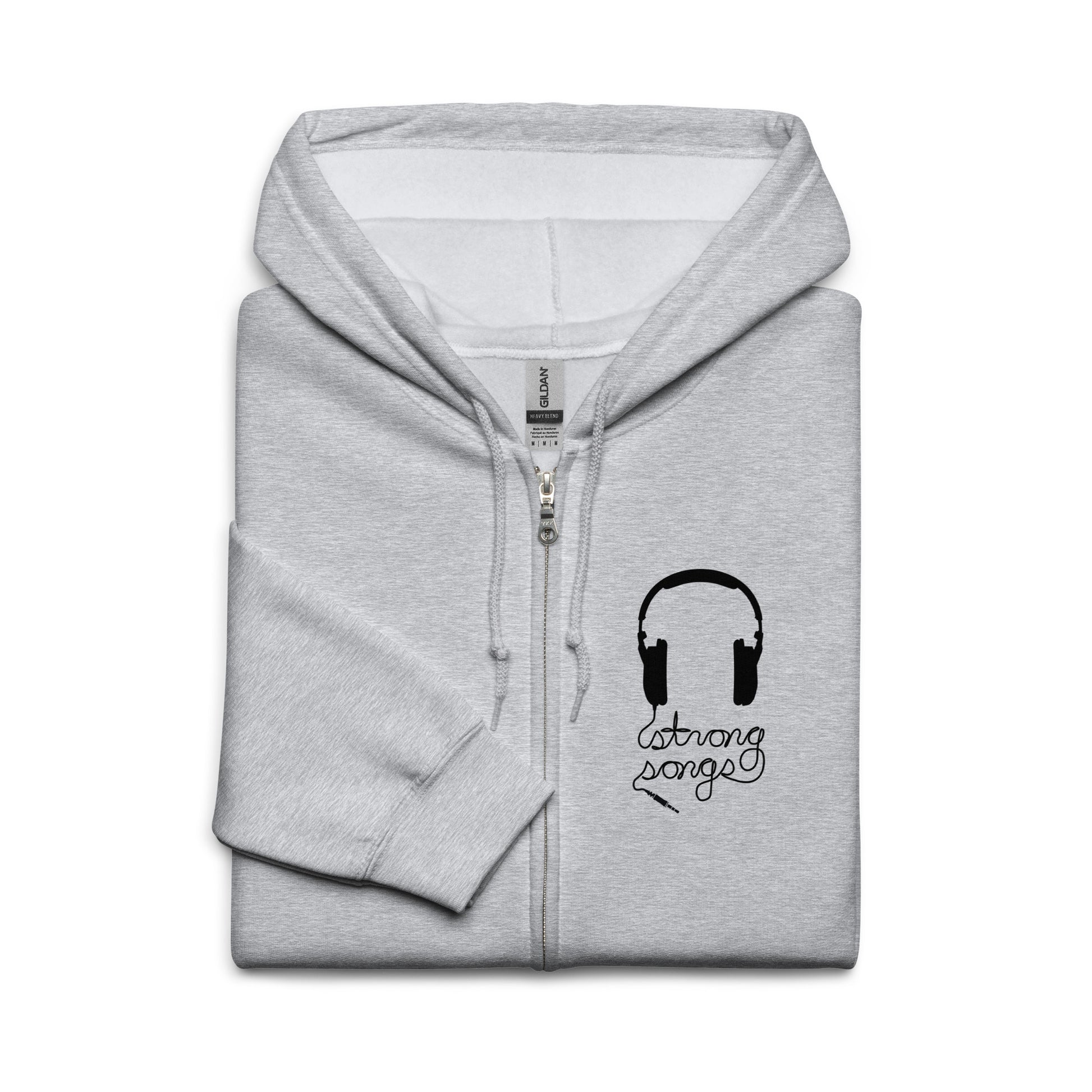 Headphones Zip Hoodie