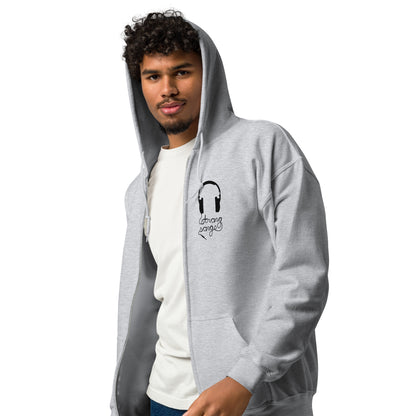 Headphones Zip Hoodie