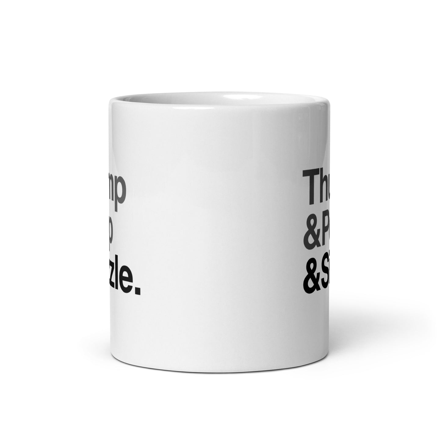 Thump, Pop, Sizzle Mug